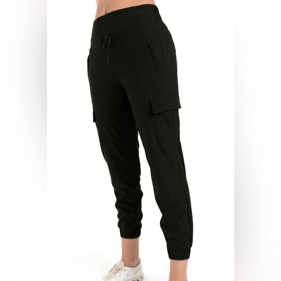 Kyodan Women’s Cargo Woven Joggers Trouser Pant with Pockets 28" - Picture 5 of 9